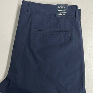 J. Crew Dark Blue Straight-Fit Trousers